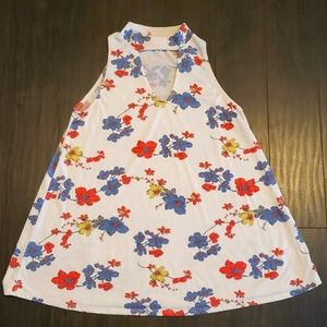 Keyhole Tunic Tank Top